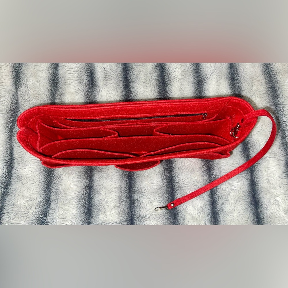 Large Purse Organizer Tote Felt Insert for Handbag. - Picture 3 of 13